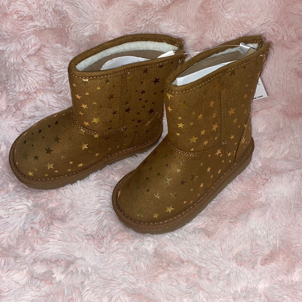 GAP Brown Starry Kids Boots